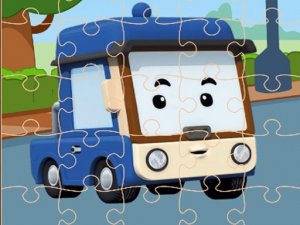 Robot Vehicle Jigsaw Puzzle