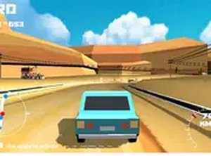 Pixel Rally 3D Online Game