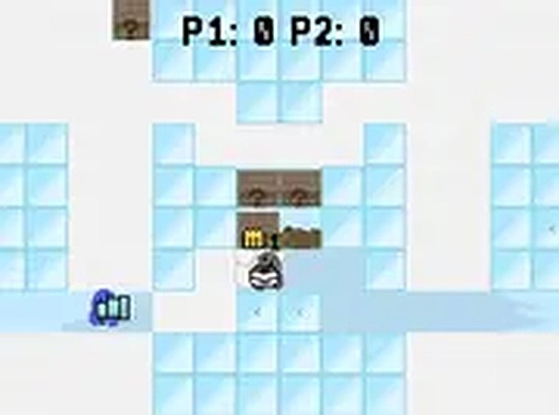 Winter Flag Dash: Strategic Arena