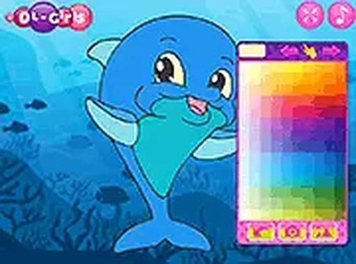 Sea Creatures Coloring Book Online Game