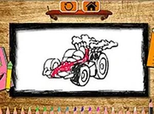 BTS Cars Coloring Book Online Game