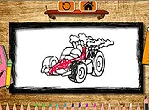 BTS Cars Coloring Book Online Game