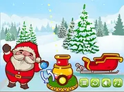 Christmas Bubble Story Puzzle Game