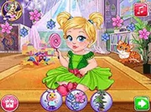 Baby Girls' Dress Up Fun Online Game
