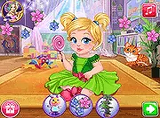 Baby Girls' Dress Up Fun Online Game