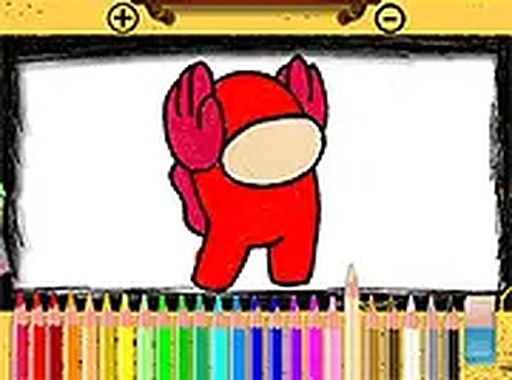 Among Us Coloring Book Online Game