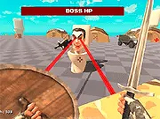 You vs Boss Skibidi Toilet Online Game